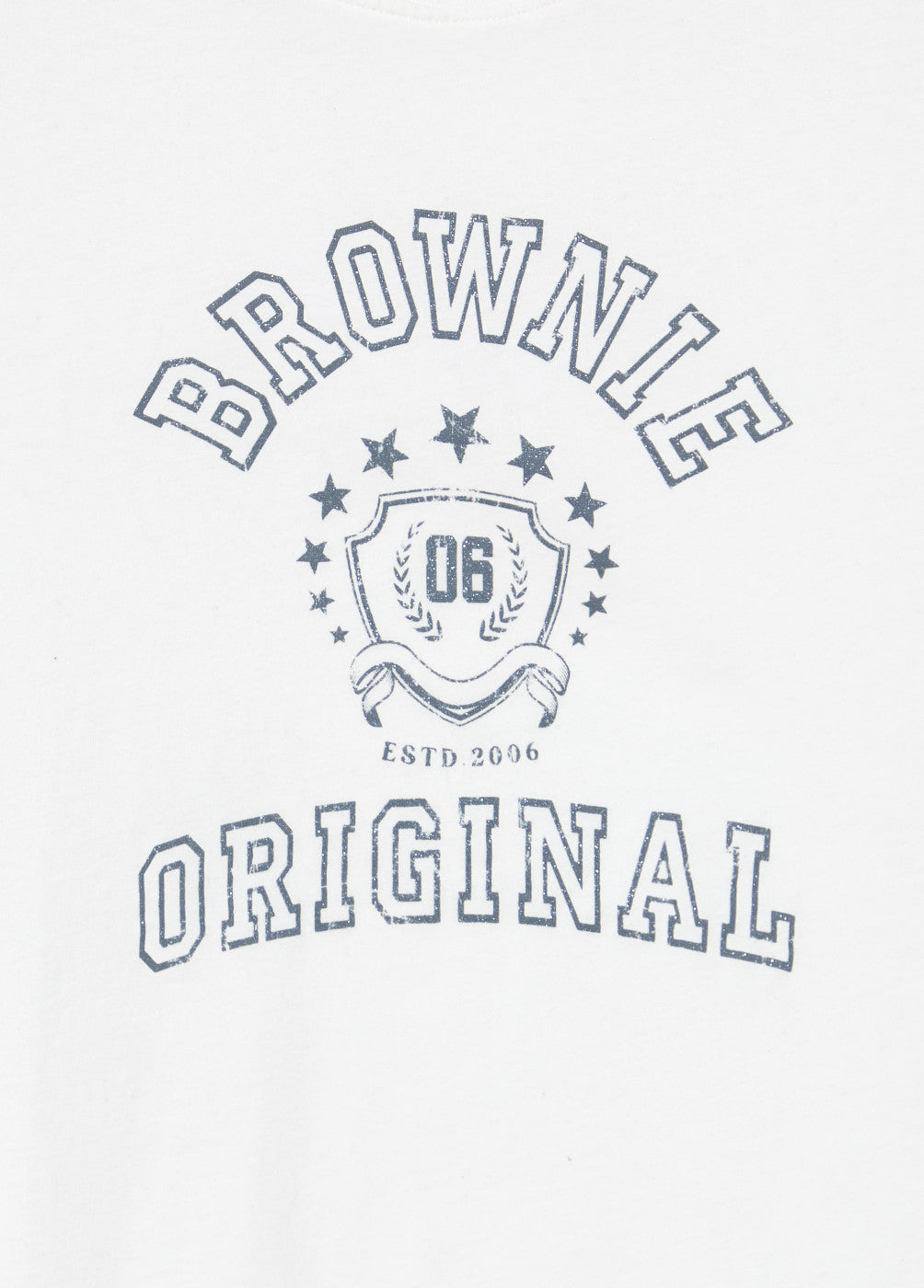 Camiseta print varsity