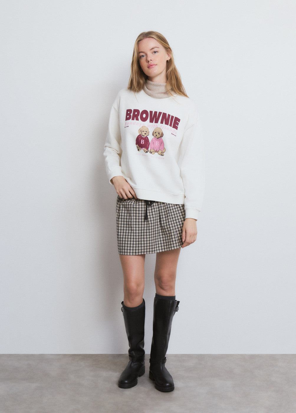 Sudadera print perrito