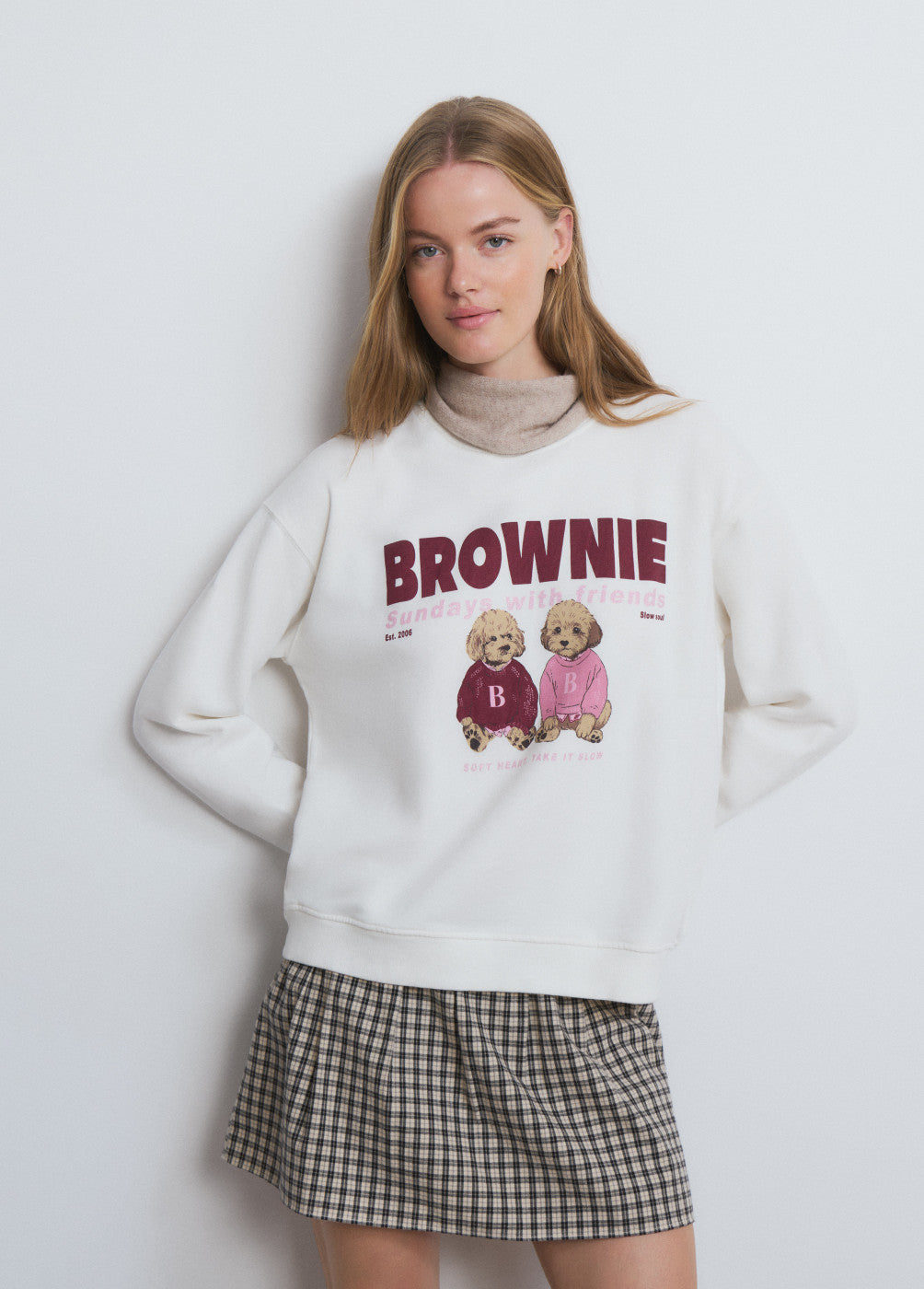 Sudadera print perrito