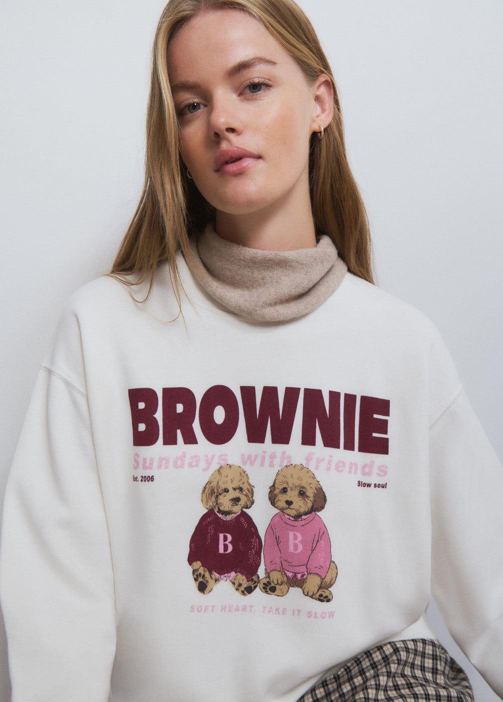 Sudadera print perrito