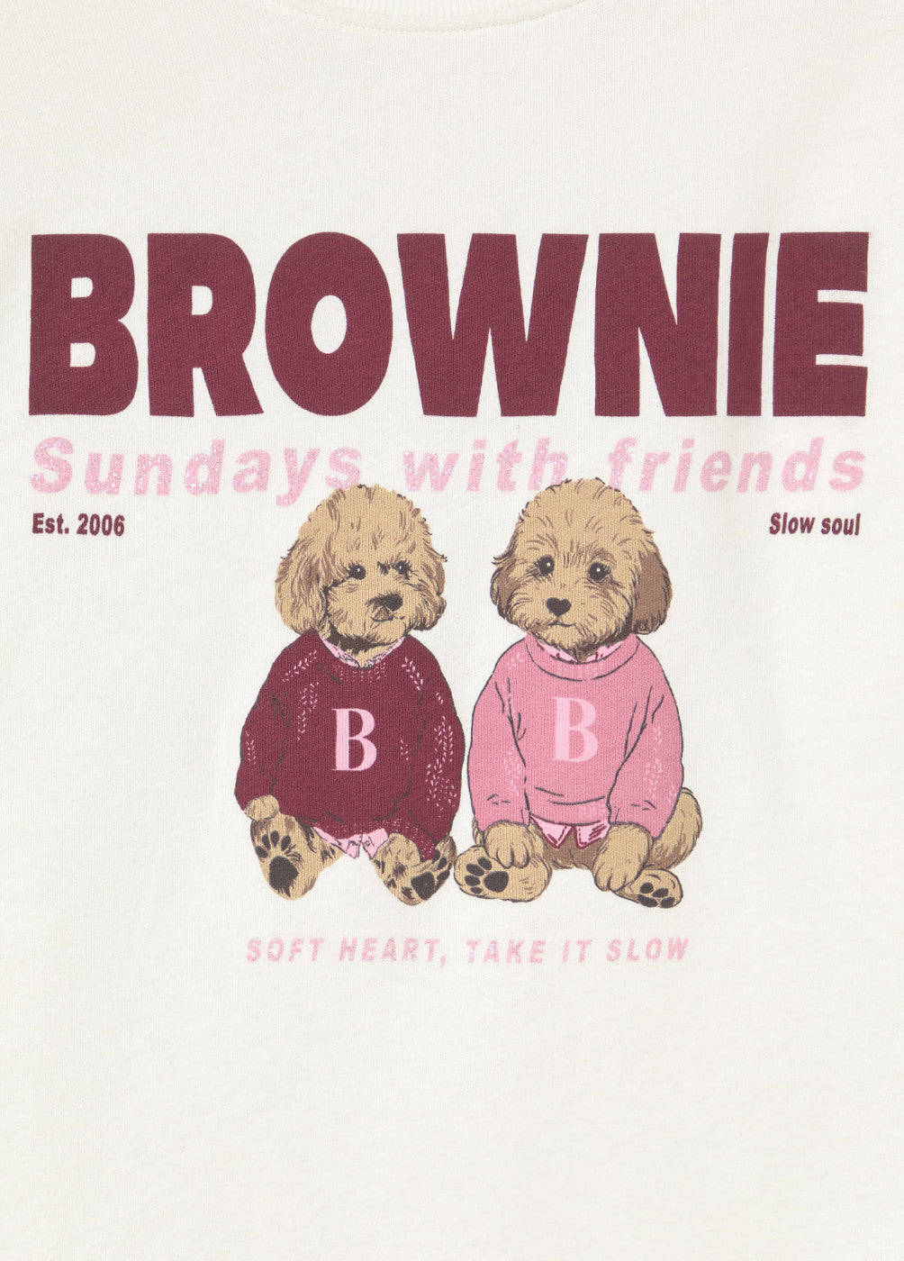 Sudadera print perrito