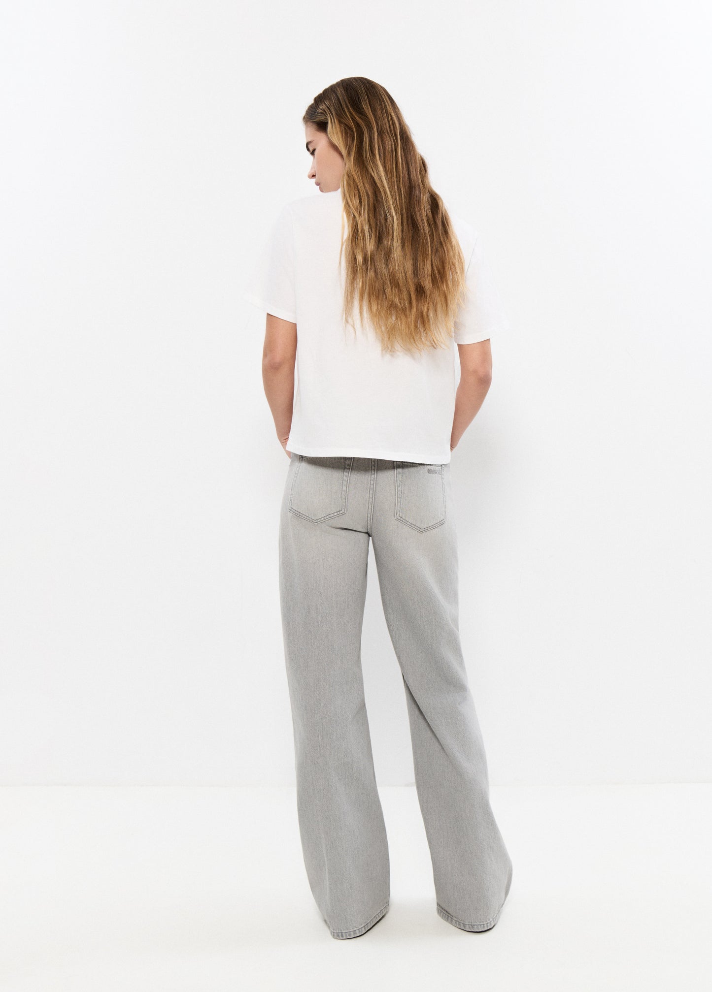 Camiseta print glitter alas