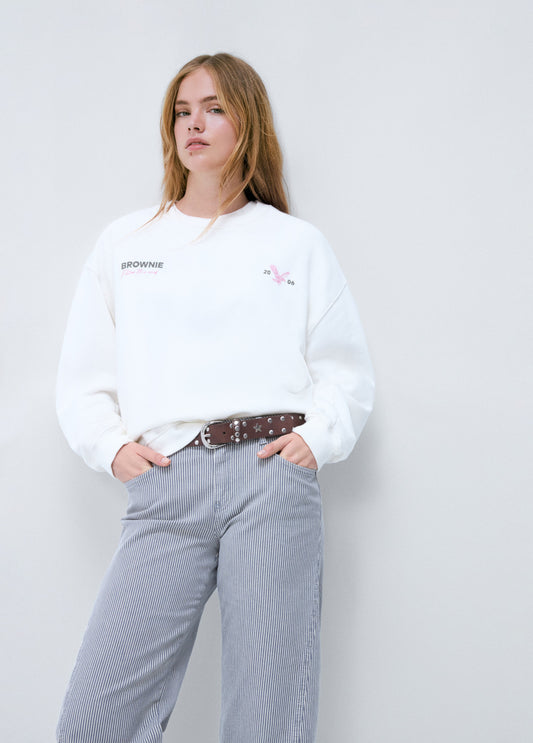 Sudadera print águila