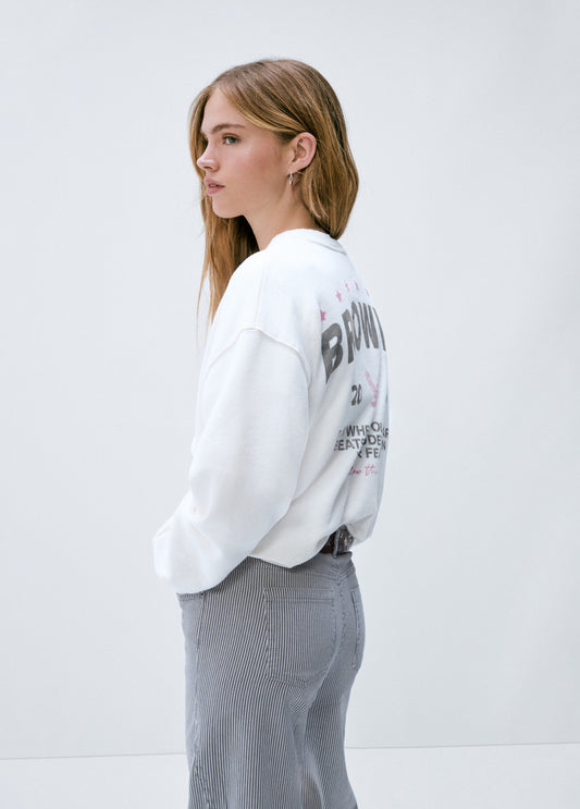 Sudadera print águila