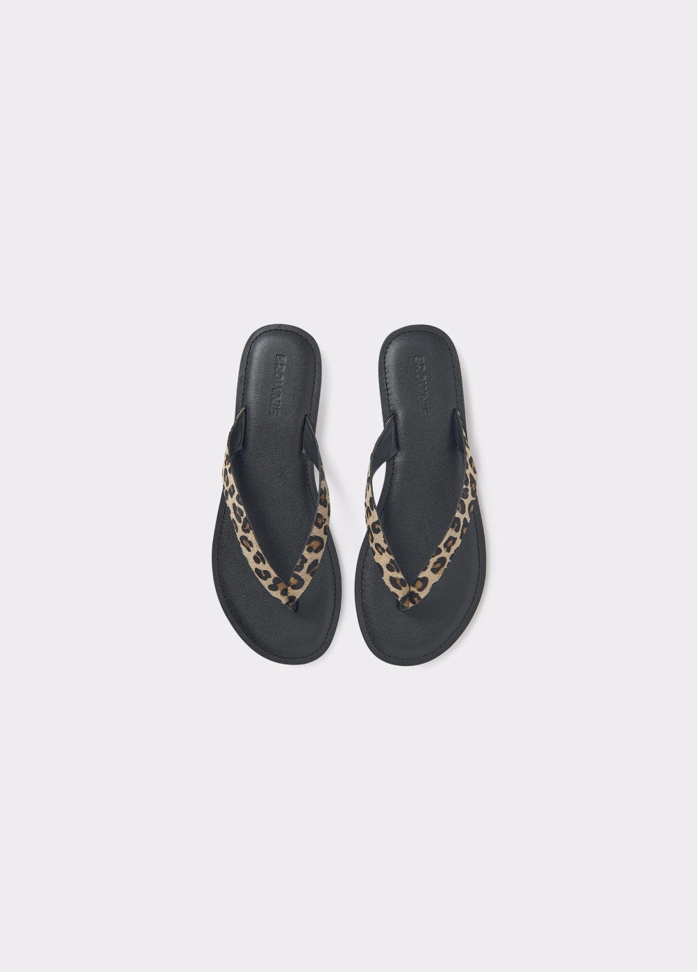 Sandalia piel animal print