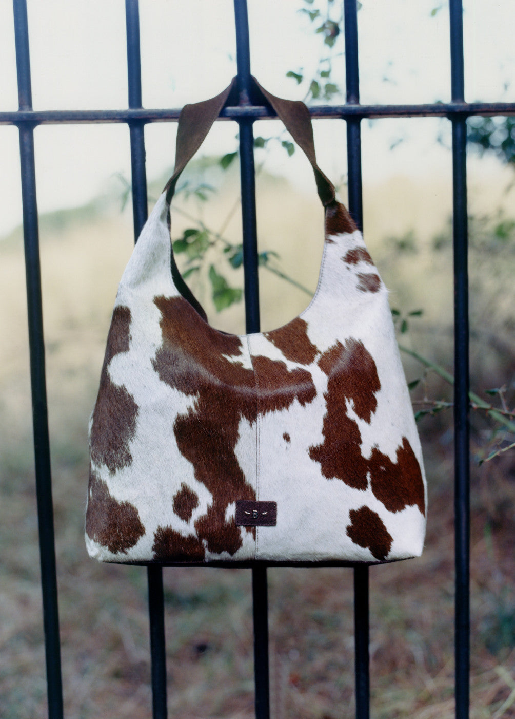 Bolso hombro piel de vaca