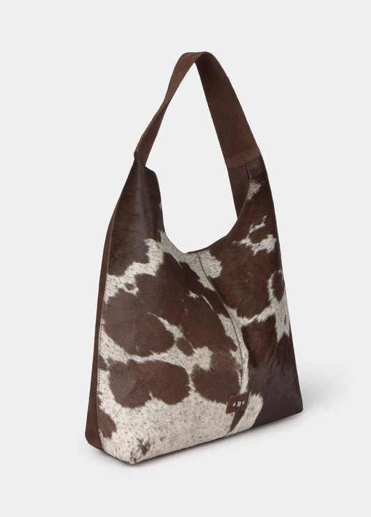 Bolso hombro piel de vaca