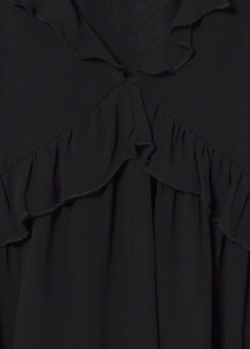 Blusa semitransparente eyelets