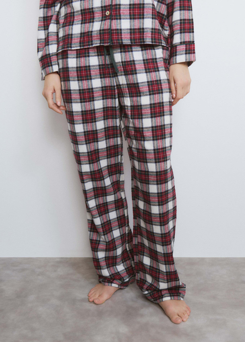 Pijama estampado cuadros