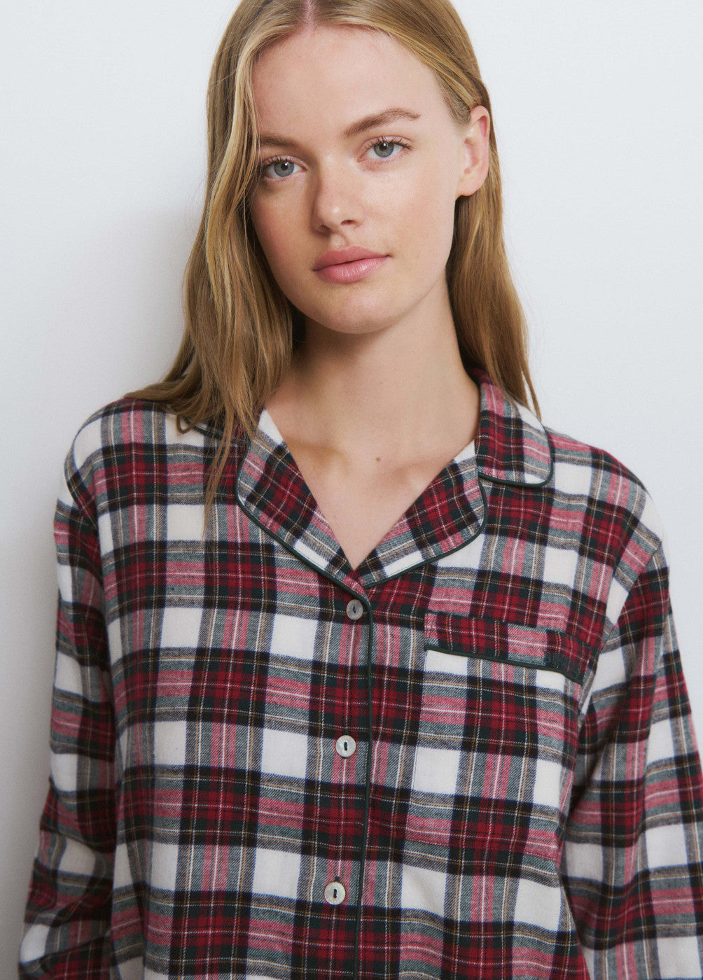 Pijama estampado cuadros