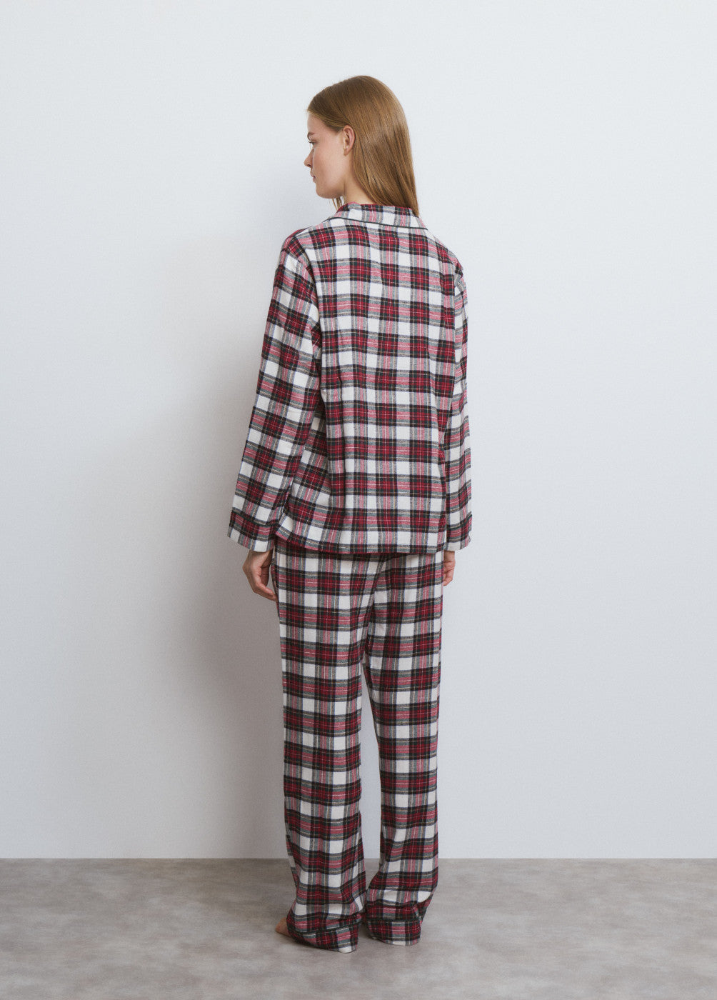 Pijama estampado cuadros