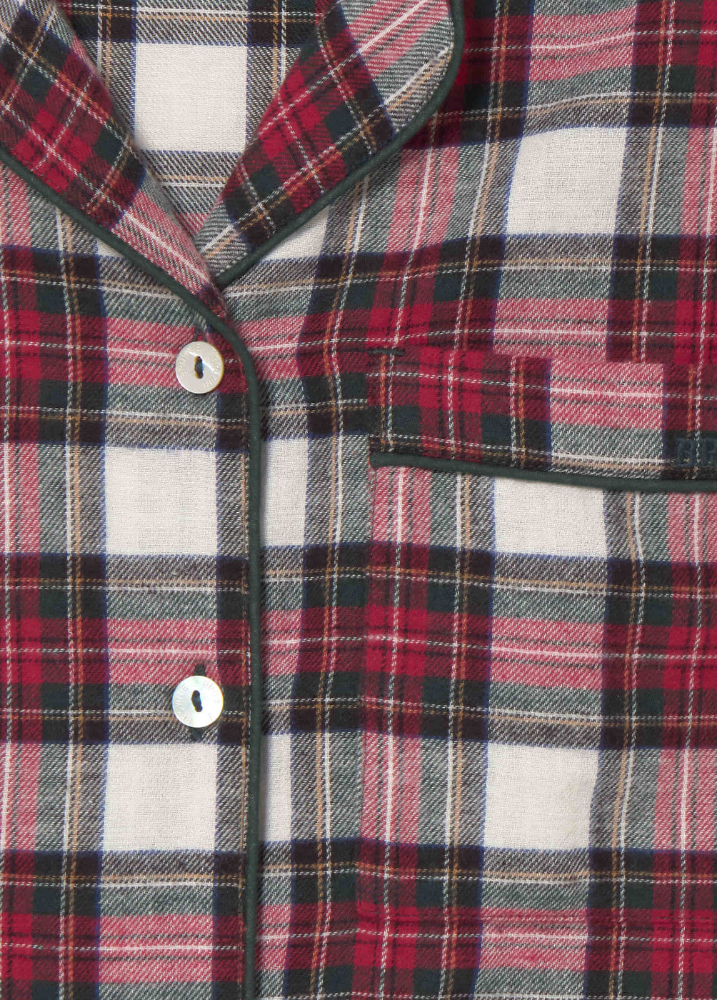 Pijama estampado cuadros