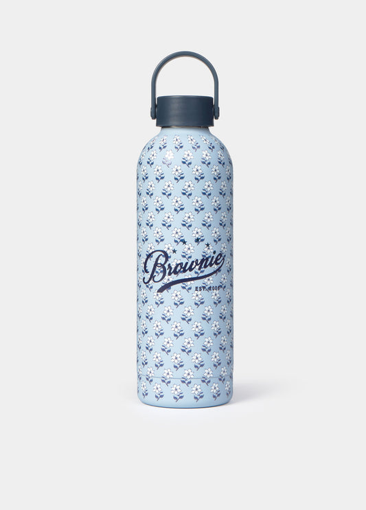 Botella flores Brownie