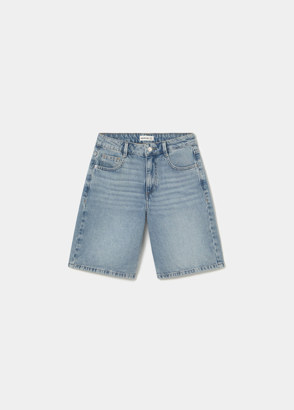 Bermuda jeans larga