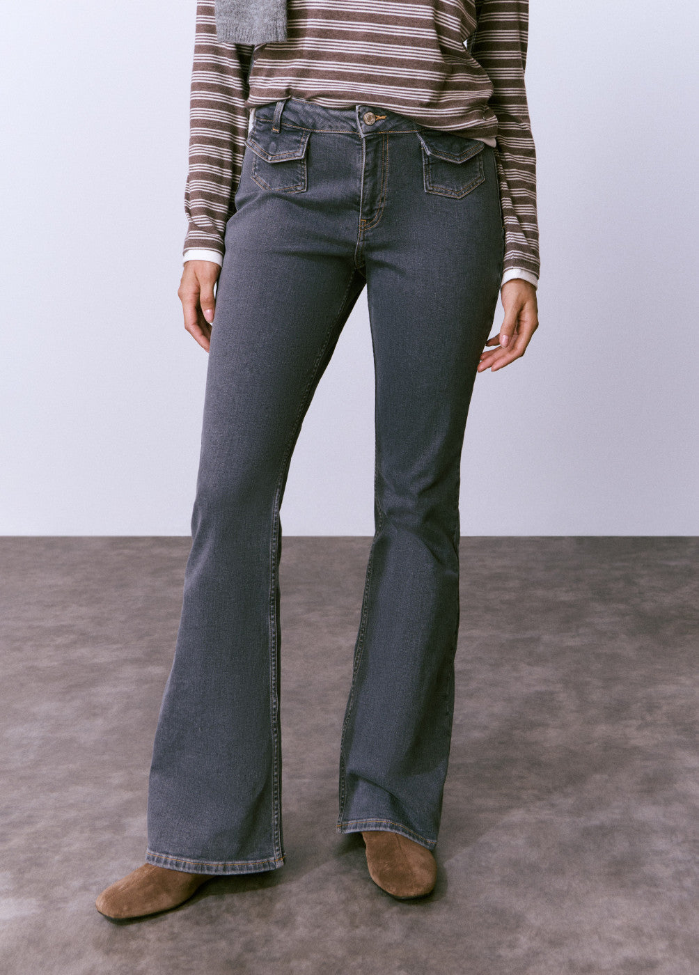 Jeans bolsillos frontales