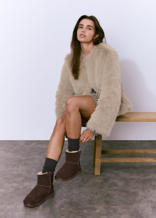 Bota pelo plataforma