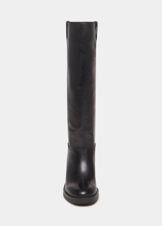 Bota gaucha tacón piel