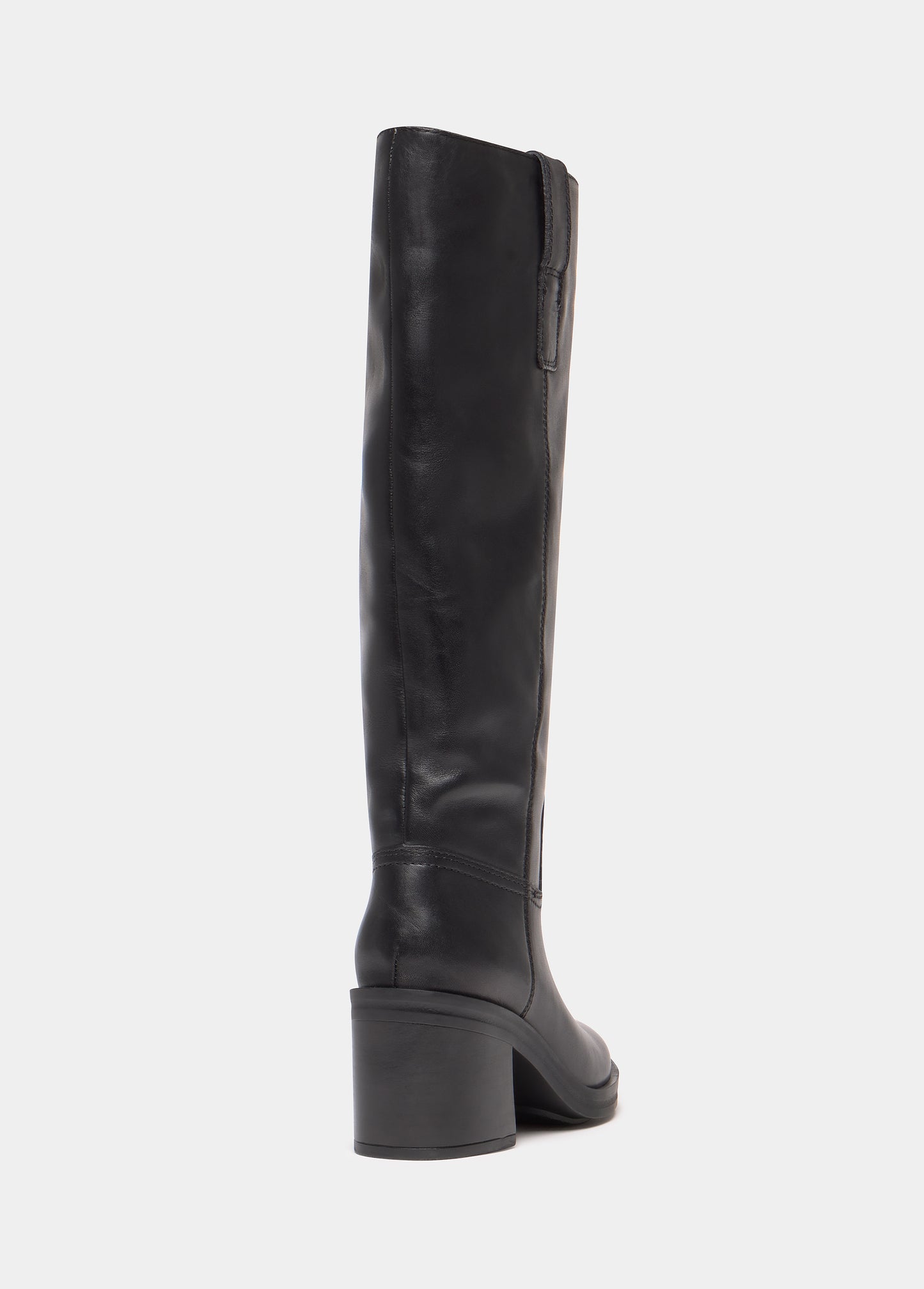 Bota gaucha tacón piel