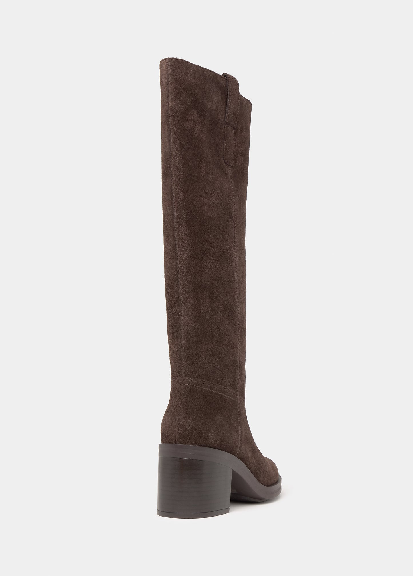 Bota gaucha tacón piel