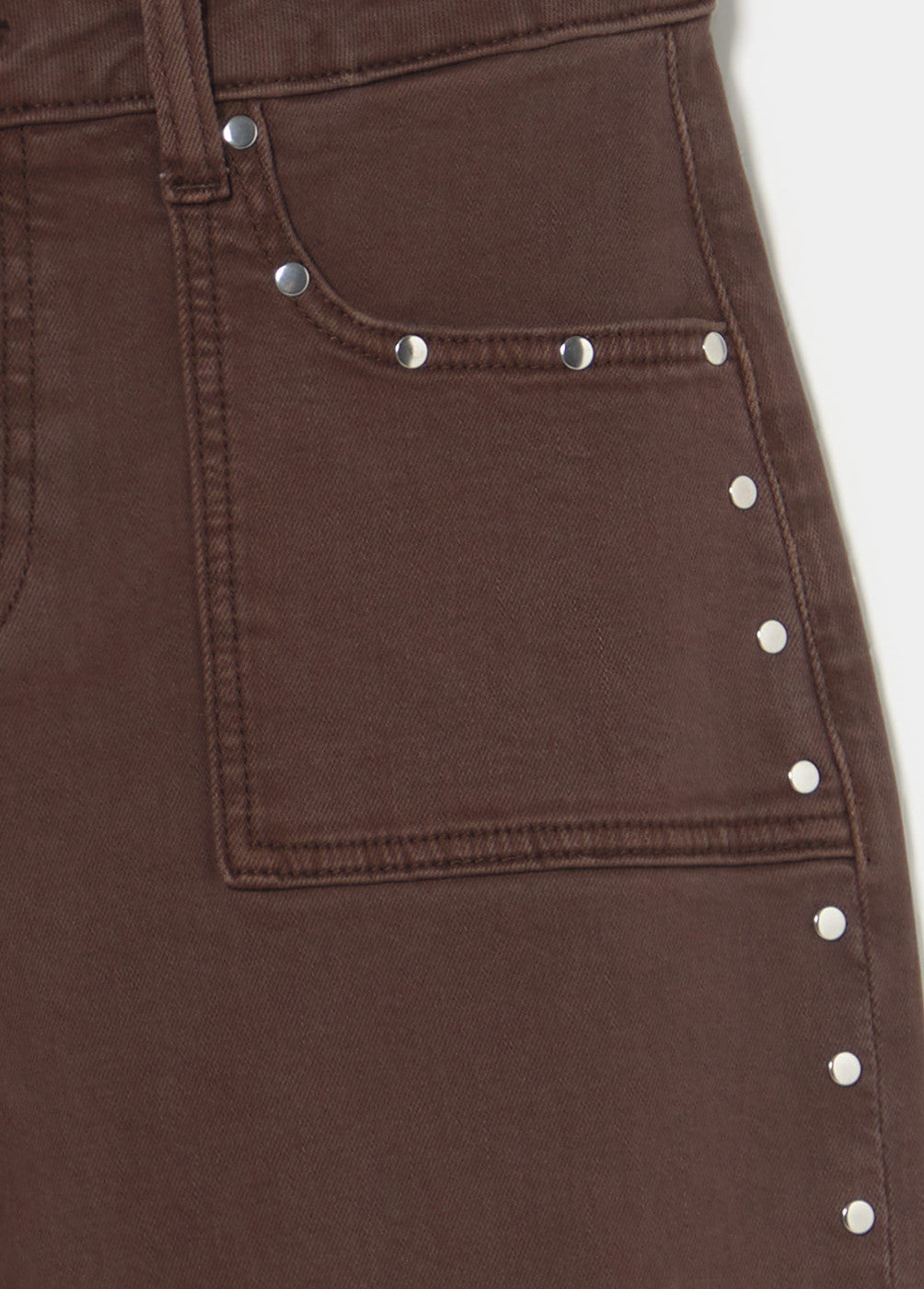 Pantalón culotte tachas