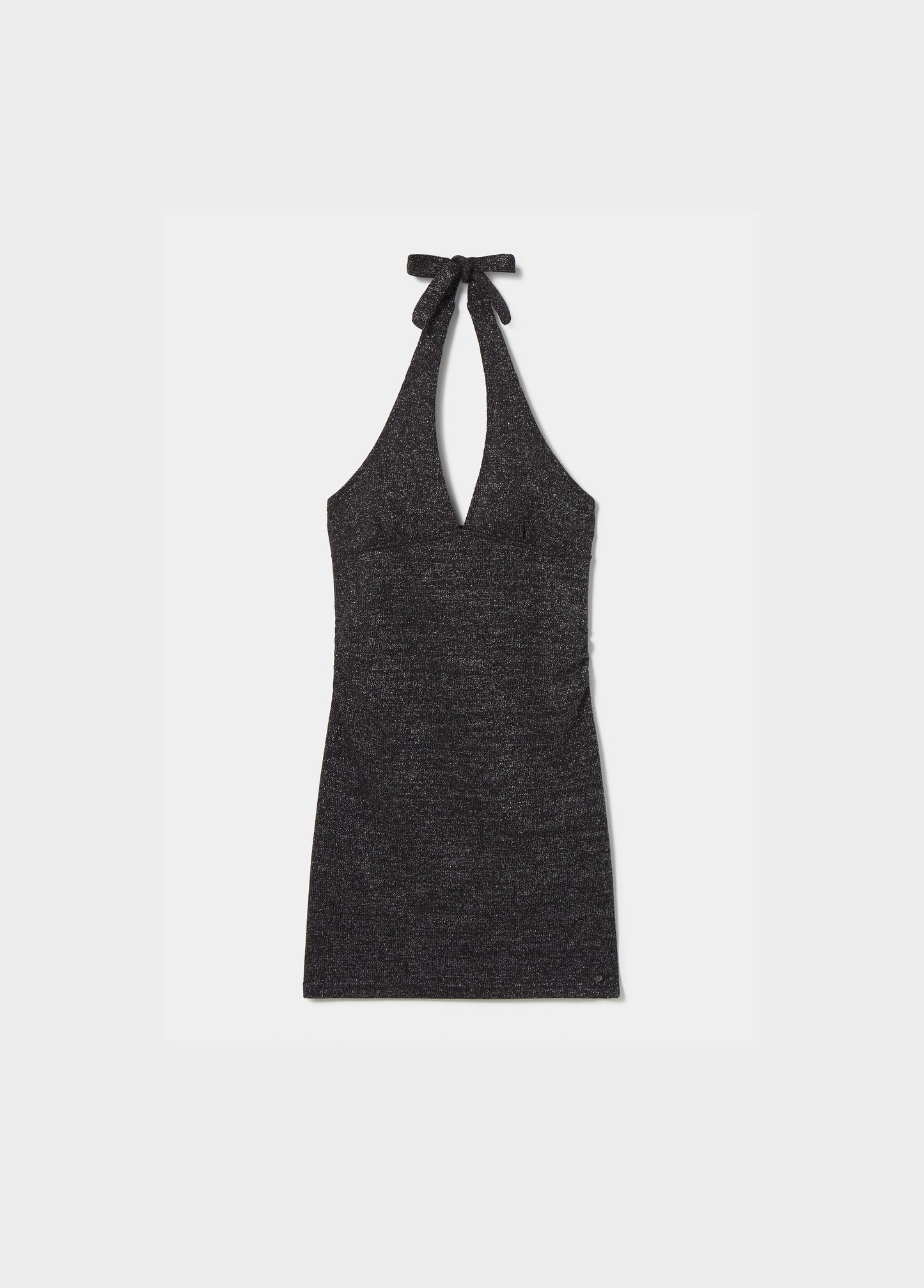 VESTIDO HALTER LUREX