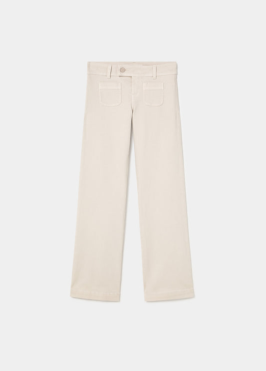 Pantalón culotte bolsillos