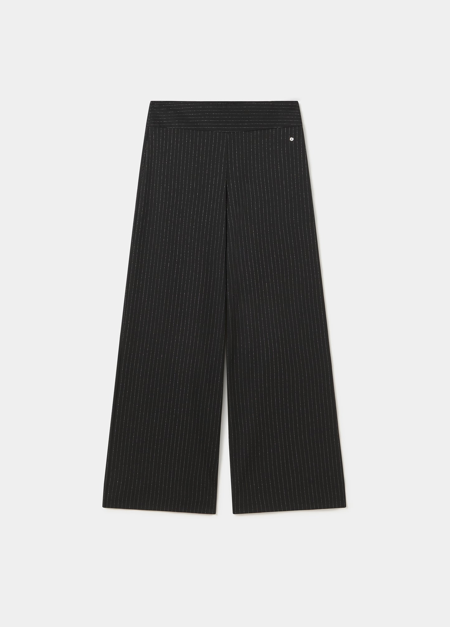 Pantalón rayas cintura ancha