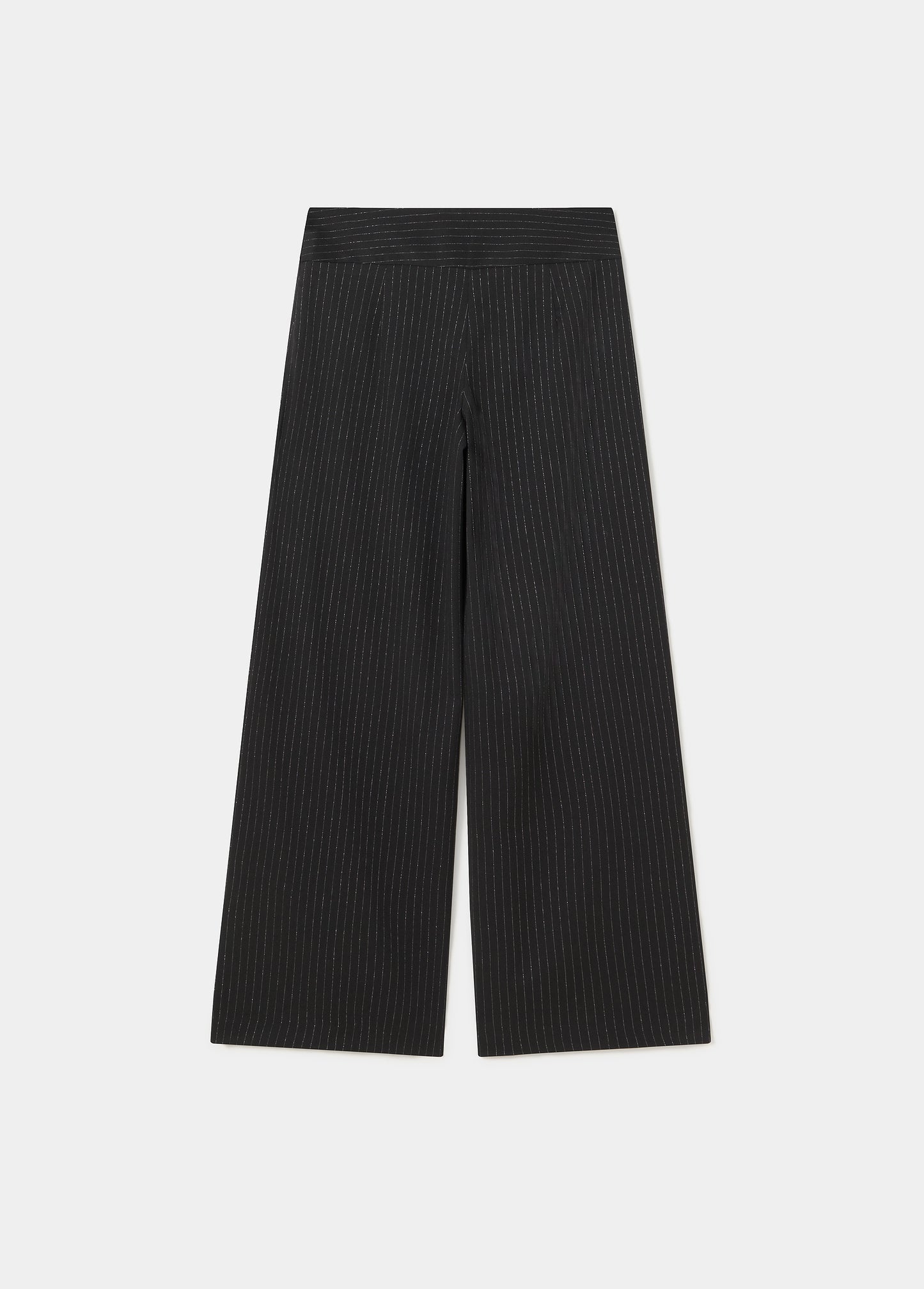 Pantalón rayas cintura ancha