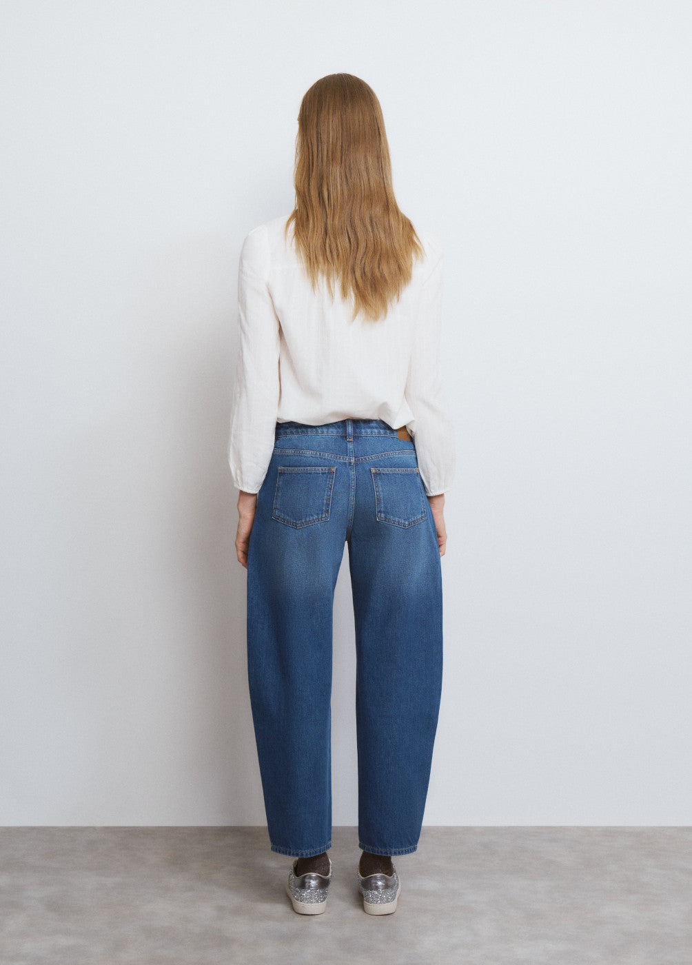 Jeans corte balloon