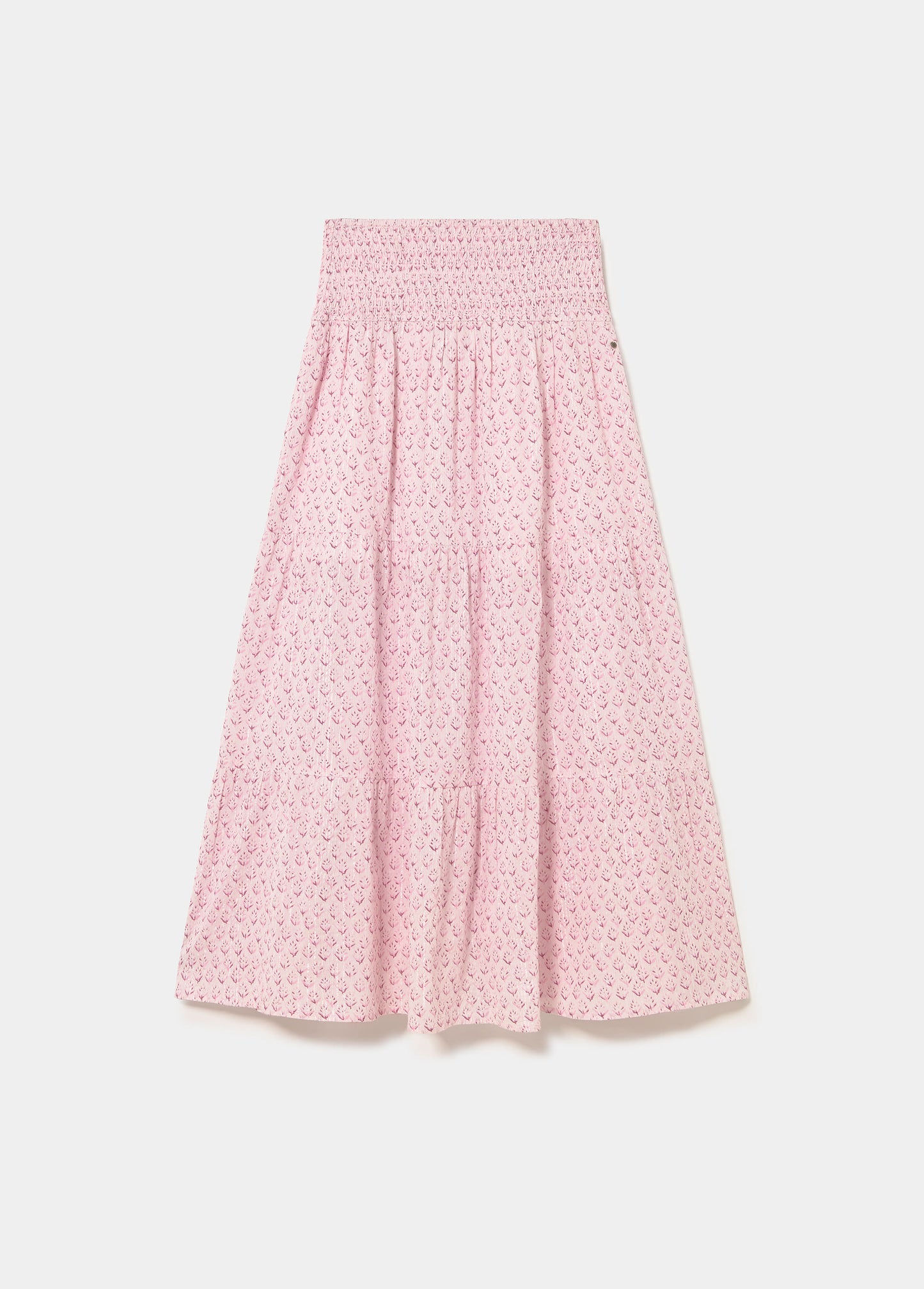 Falda larga estampada
