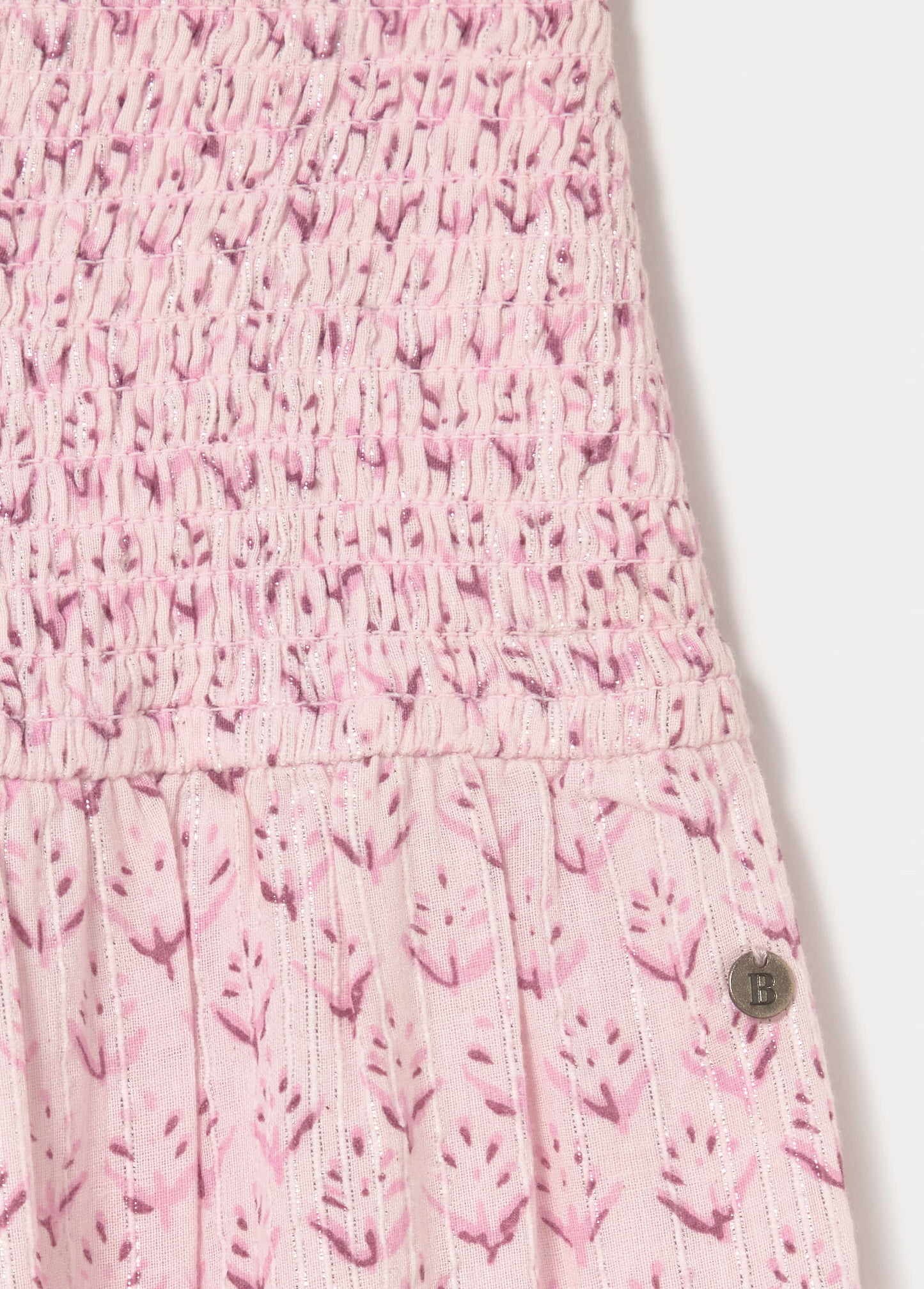 Falda larga estampada