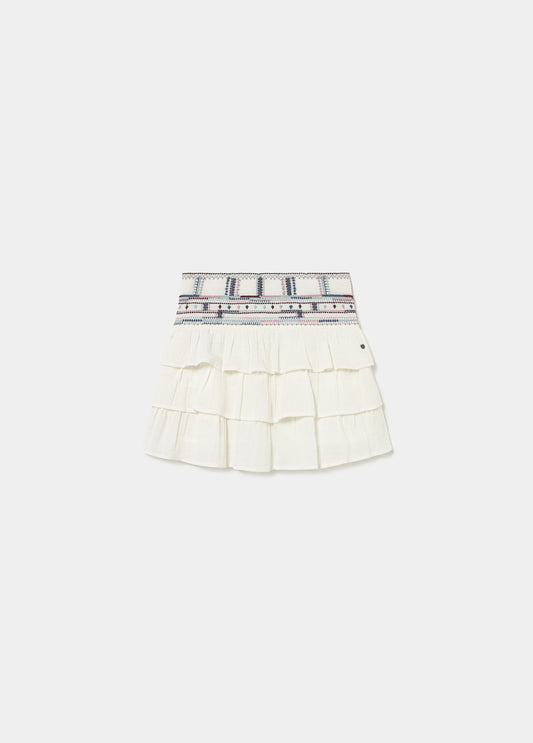 Falda corta beads