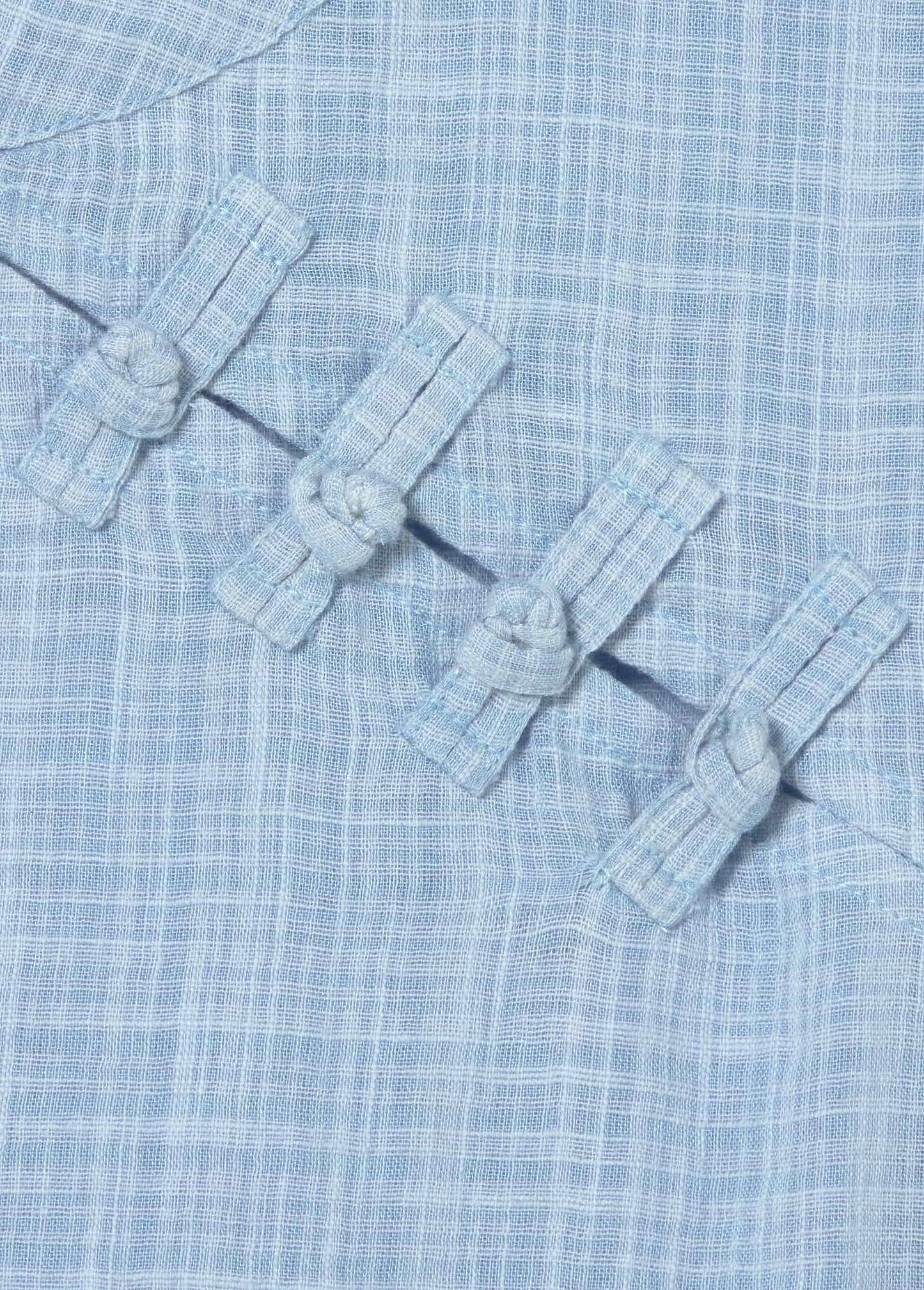 Blusa detalle japonés cuadros