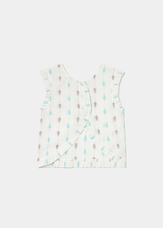 Blusa multiposición bordados