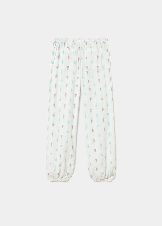 Pantalón bombacho estampado