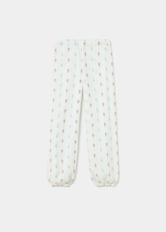 Pantalón bombacho estampado