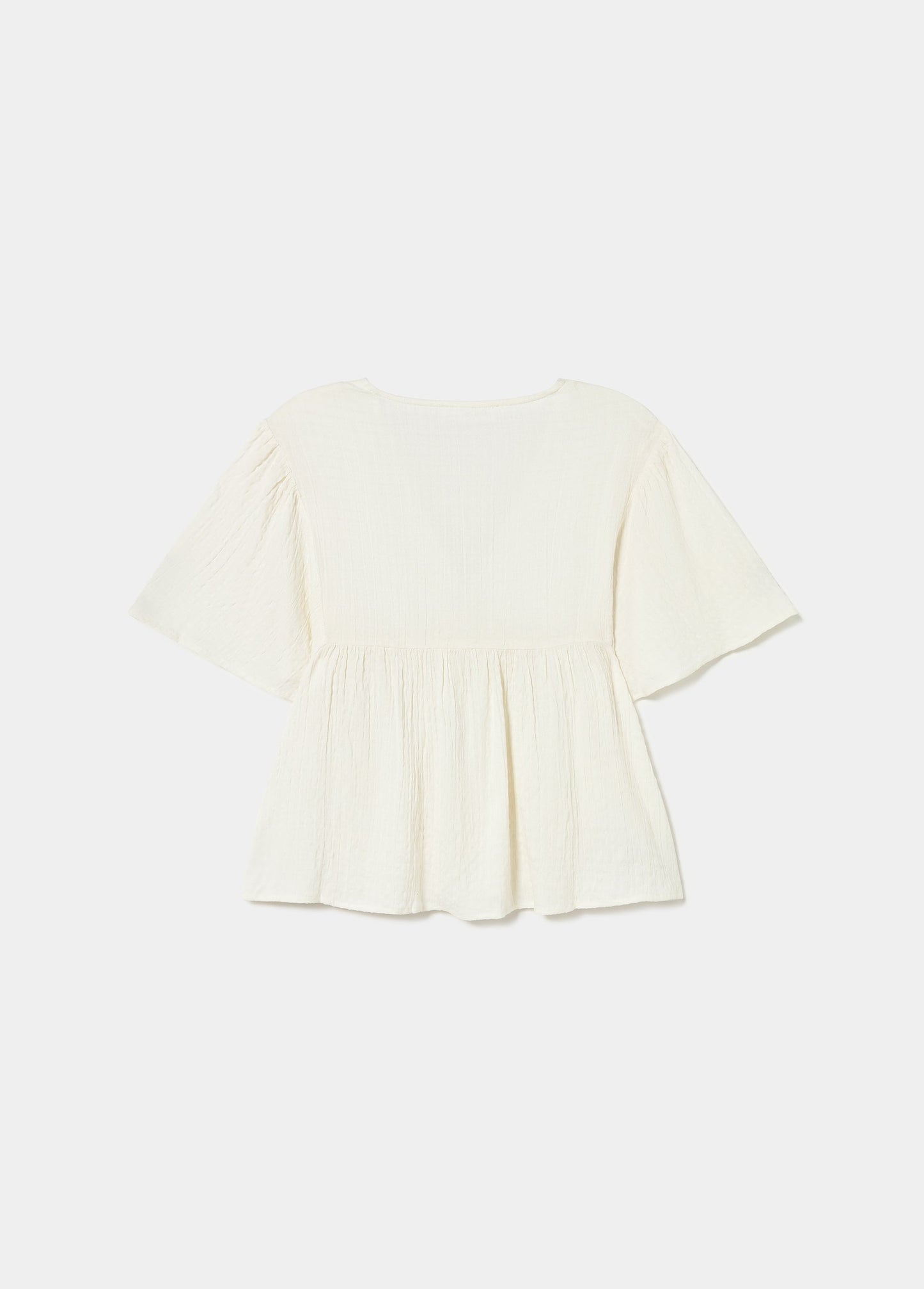Blusa manga ancha
