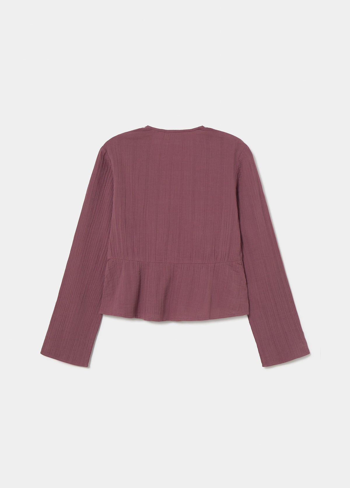Blusa manga larga tachas