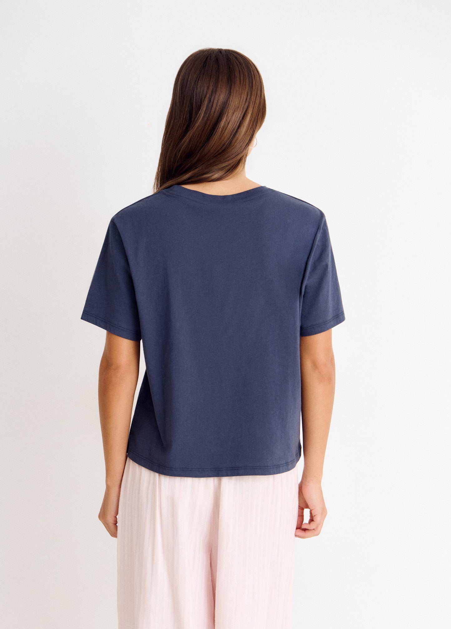 Camiseta manga corta estampada