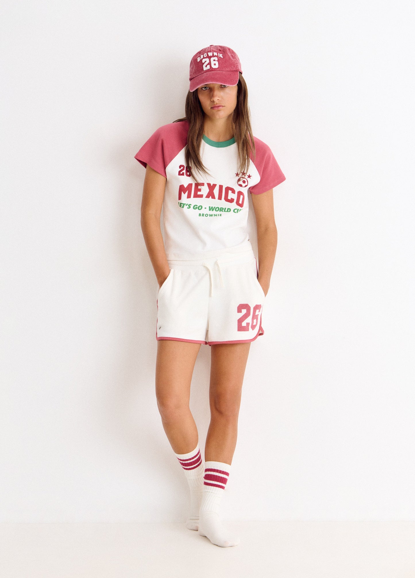 Short felpa número World CUp