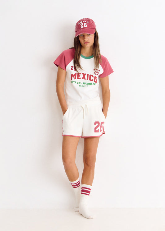 Short felpa número World CUp