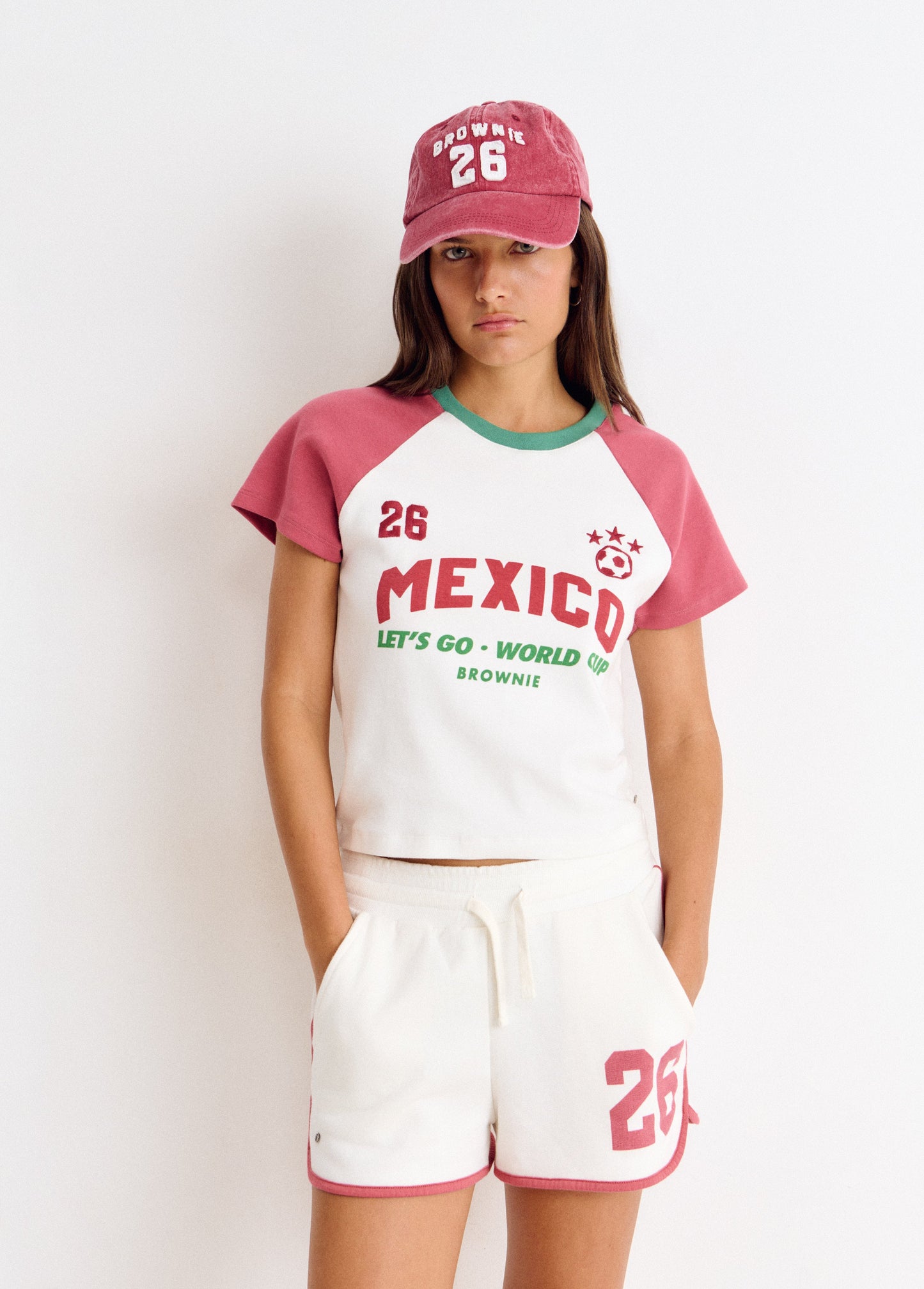 Short felpa número World CUp