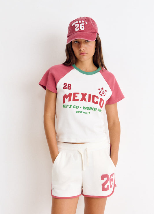 Short felpa número World CUp
