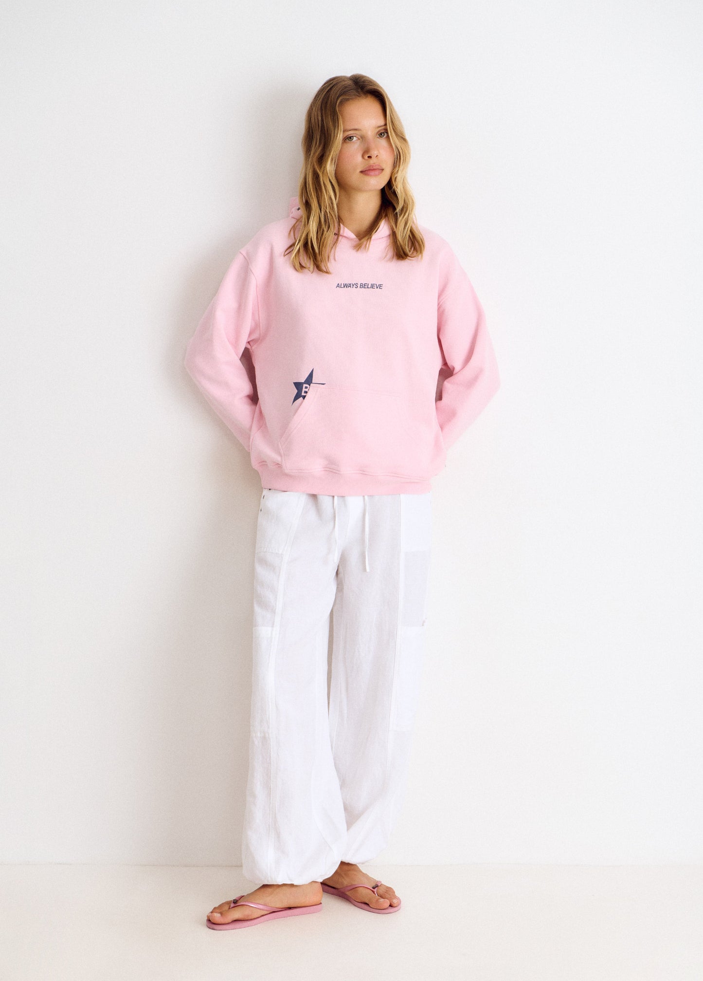 Sudadera capucha brownie estrellas