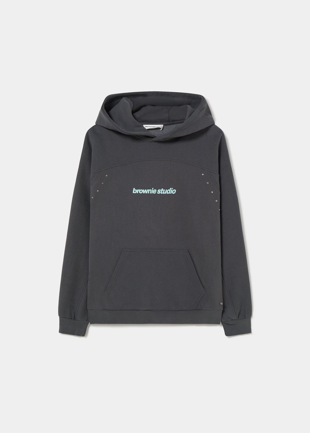 Sudadera capucha tachas
