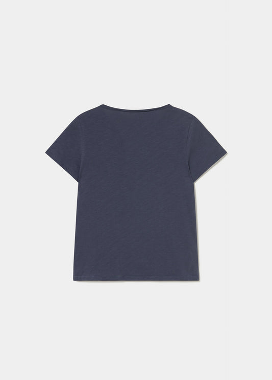 Camiseta corta botones