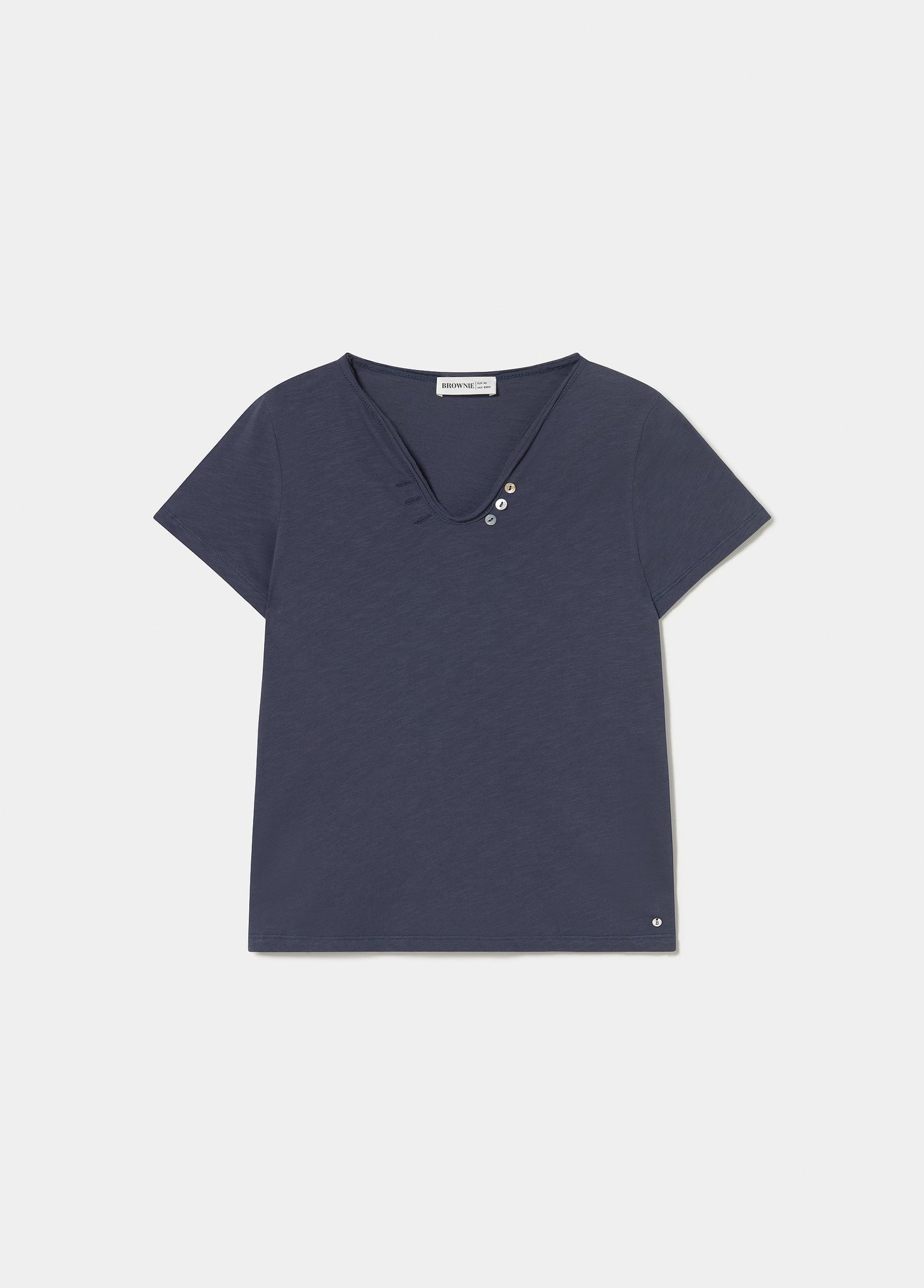 Camiseta corta botones