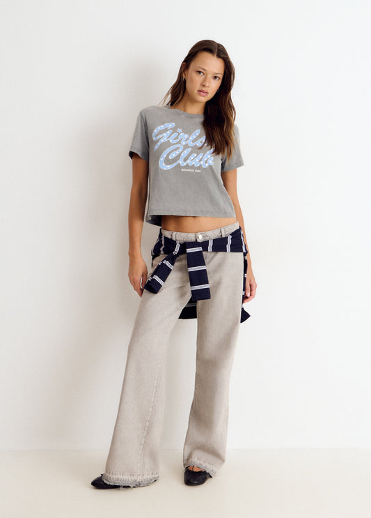 Camiseta print girls club