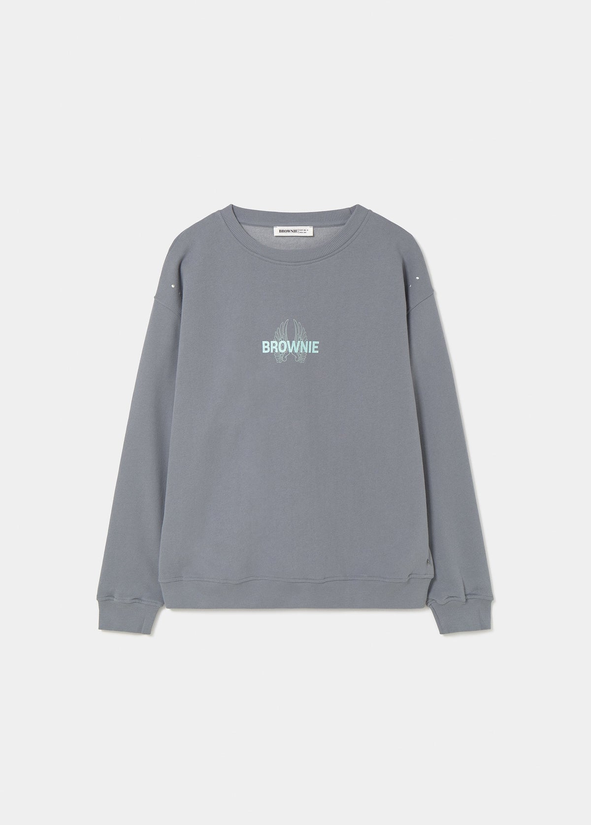 Sudadera print alas glitter