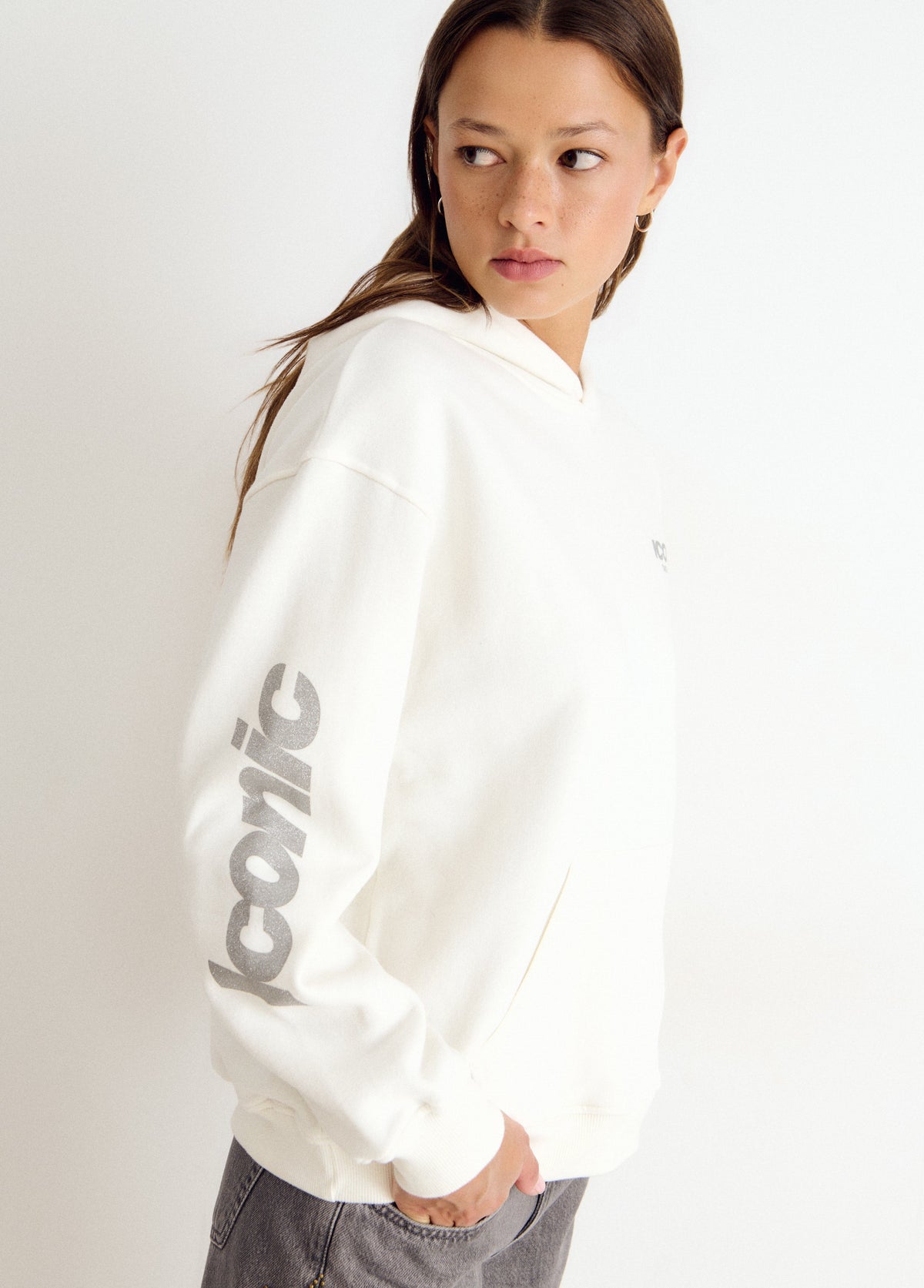 Sudadera capucha alas